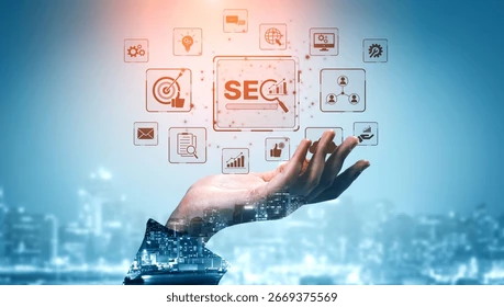 Seo Concept Improving Visibility Related 260nw 2669375569